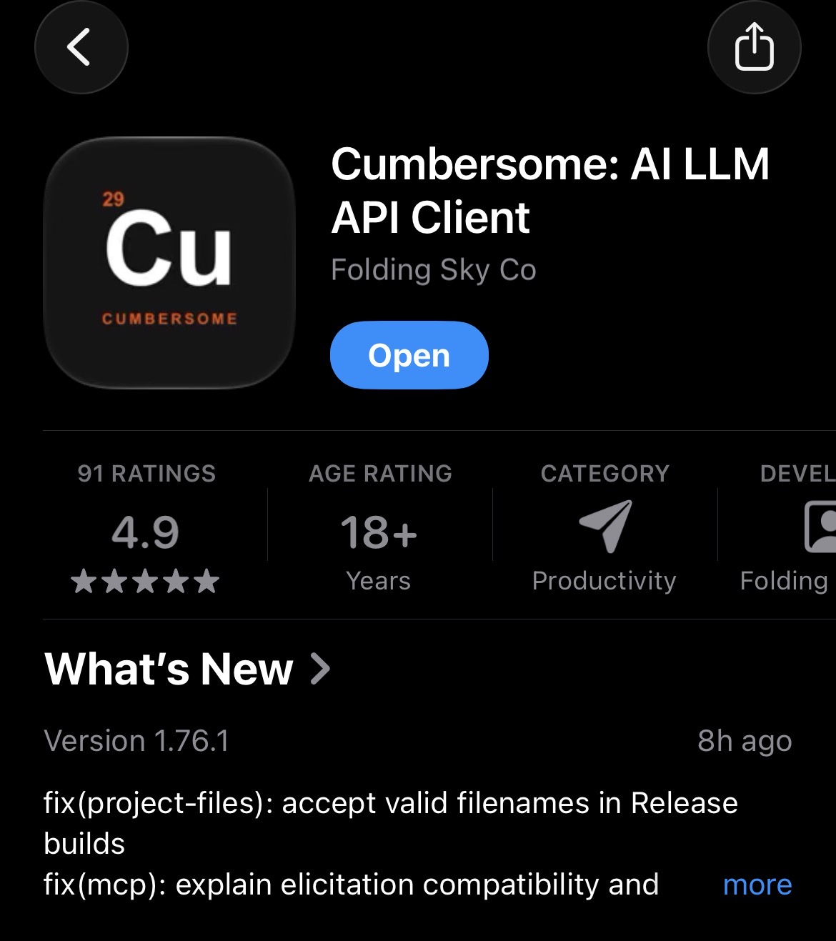 Install Cumbersome